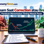 Beli Saham Saat Correction atau Breakout Panduan Menentukan Timing Masuk Pasar