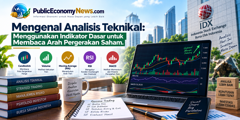 Mengenal Analisis Teknikal Menggunakan Indikator Dasar untuk Membaca Arah Pergerakan Saham
