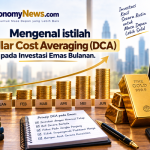 Mengenal Istilah Dollar Cost Averaging (DCA) pada Investasi Emas Bulanan