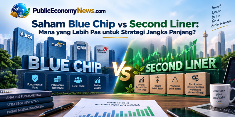 Saham Blue Chip vs Second Liner Mana yang Lebih Pas untuk Strategi Jangka Panjang