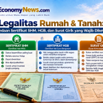Legalitas Rumah & Tanah Perbedaan Sertifikat SHM, HGB dan Surat Girik yang Wajib Diketahui