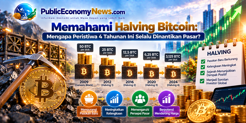 Memahami Halving Bitcoin Mengapa Peristiwa 4 Tahunan Ini Selalu Dinantikan Pasar