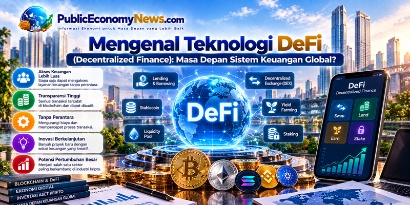 Mengenal Teknologi DeFi (Decentralized Finance) Masa Depan Sistem Keuangan Global