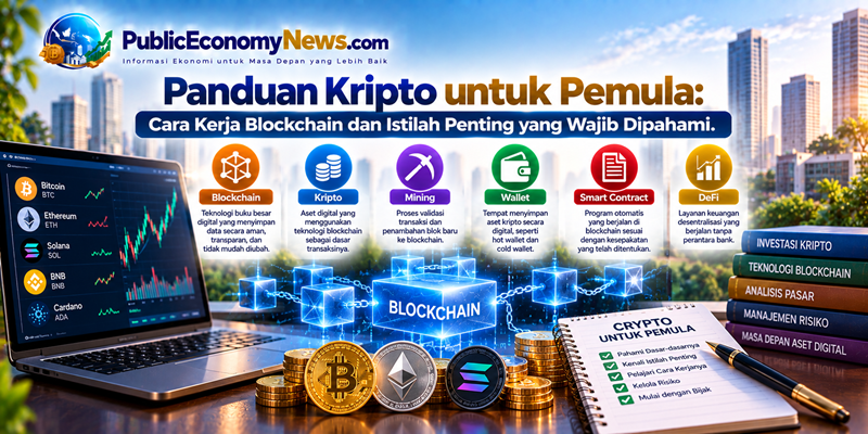 Panduan Kripto untuk Pemula Cara Kerja Blockchain dan Istilah Penting yang Wajib Dipahami